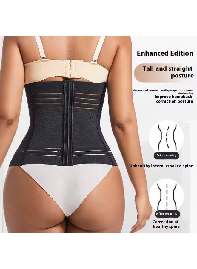 Arabest Waist Shaping Slimming Belt, Adjustable Shaping Corset Belt, 3D Pressure Abdominal Belt, Strong Waist Support, Breathable Comfortable Abdominal Belt, Waist Shaping with Abdominal Shaping Compression Bandage, Extra Large Corset Belt, Suitable for Women and Men. - Image 3